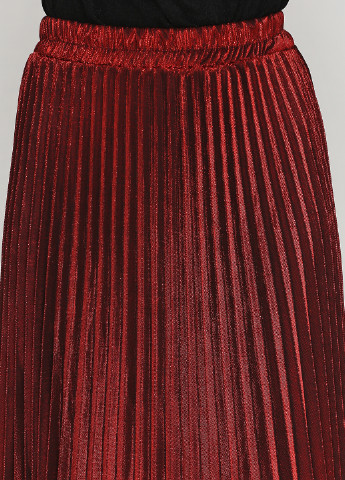 Красная кэжуал однотонная юбка Paccia