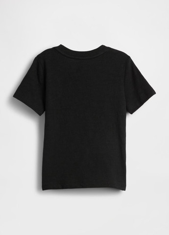 Черная летняя футболка Gap