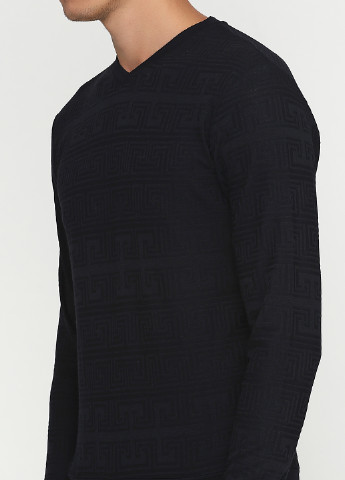 Черный демисезонный пуловер пуловер MSY