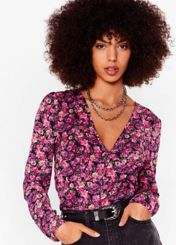Комбінована блуза Nasty Gal