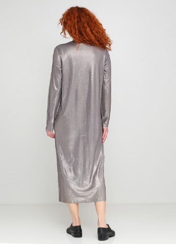 Сріблястий кежуал сукня, сукня Cos однотонна