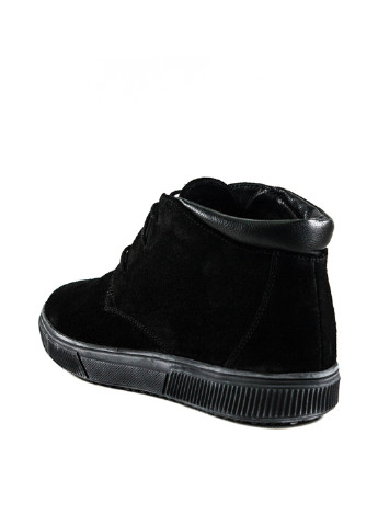 Черные зимние ботинки дезерты Mida