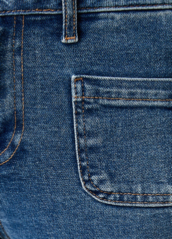 Синие демисезонные клеш джинсы KOTON