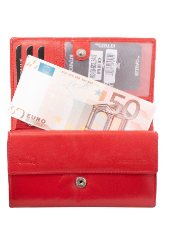 Жіночий шкіряний гаманець 16,5х9х3,5 см 4U Cavaldi (216146222)