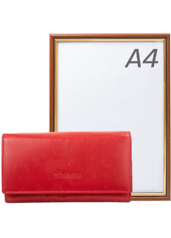 Жіночий шкіряний гаманець 16,5х9х3,5 см 4U Cavaldi (216146222)