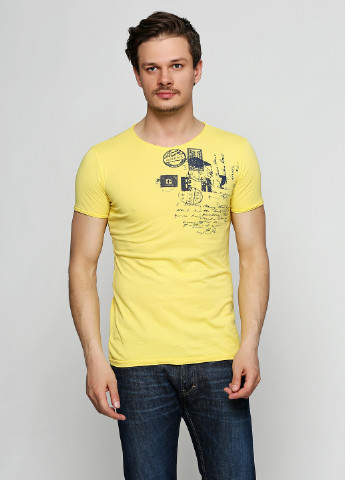 Желтая футболка Barazza