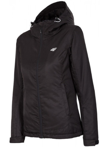 Чорна куртка лижна жіноча чорний (h4z17-kudn001-60) 4F