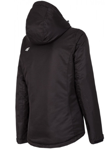 Чорна куртка лижна жіноча чорний (h4z17-kudn001-60) 4F