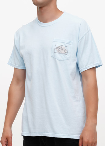 Голубая футболка Comfort Colors