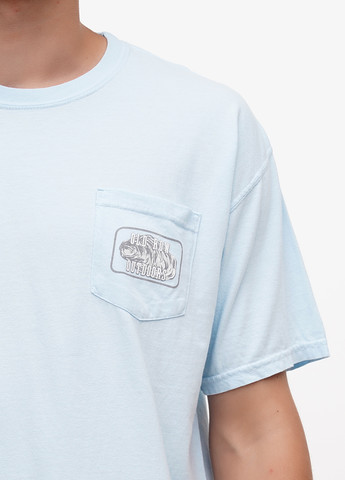 Голубая футболка Comfort Colors