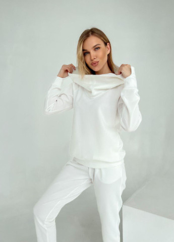 Женский спортивный костюм белого цвета р.40/42 372816 New Trend (255997555)