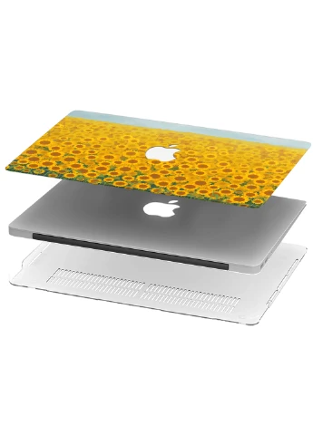 Чохол пластиковий для Apple MacBook Pro 13 A1278 Поле соняшників (Sunflower field) (6347-2358) MobiPrint (218867333)