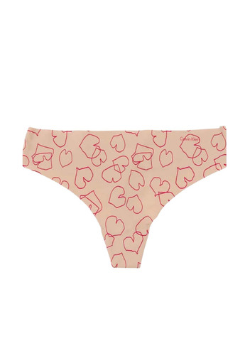 Бежевый демисезонный комплект (бюстгальтер, трусики) Calvin Klein