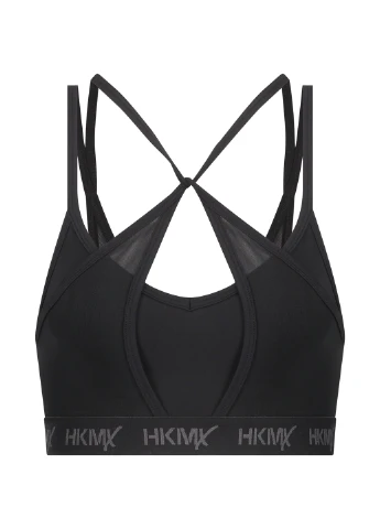 Чорний топ бюстгальтер Hunkemoller без кісточок поліестер