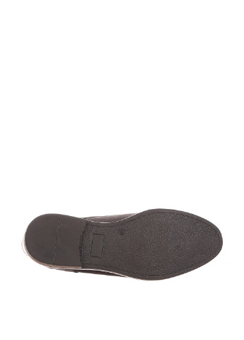 Серо-коричневые кэжуал туфли S&G на шнурках