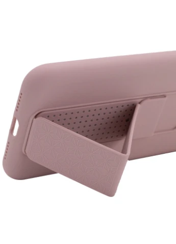 Чехол Silicone Case Hand Holder для Apple iPhone XS Max (6.5') Розовый / Pink Sand (is_00000041594_4) Epik (229725787)