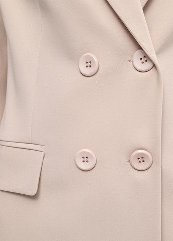 Бежевый женский жакет Braska однотонный - демисезонный