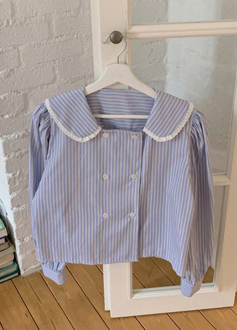 Голубая блуза SHEIN