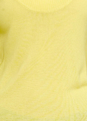 Желтое кэжуал платье Yuka однотонное