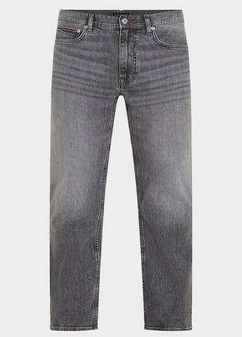 Темно-серые демисезонные прямые джинсы Tommy Hilfiger