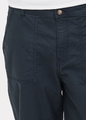 Синие кэжуал демисезонные прямые брюки Minimum