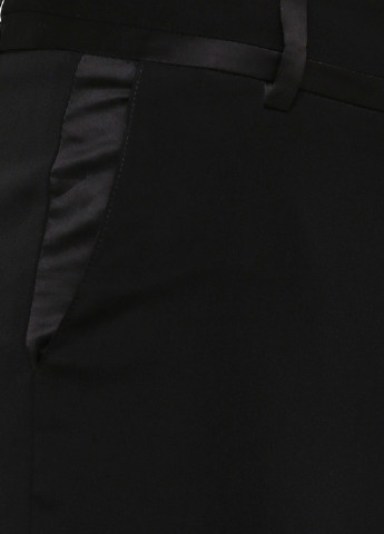 Черные кэжуал демисезонные зауженные брюки Guess