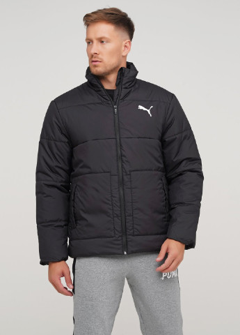 Черная демисезонная куртка Puma Ess+ Padded Jacket