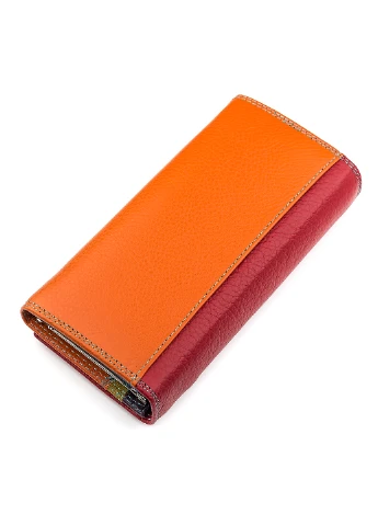 Жіночий шкіряний гаманець 18,5х9х3,5 см st leather (252132569)