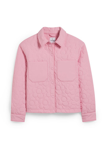 Рожева демісезонна куртка C&A