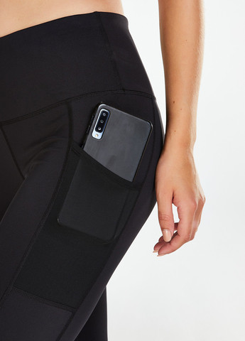 Черные демисезонные леггинсы Hunkemoller