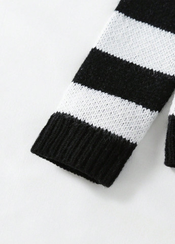 Чорно-білий демісезонний джемпер джемпер SHEIN