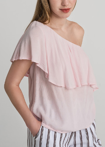 Світло-рожева літня блузка befree