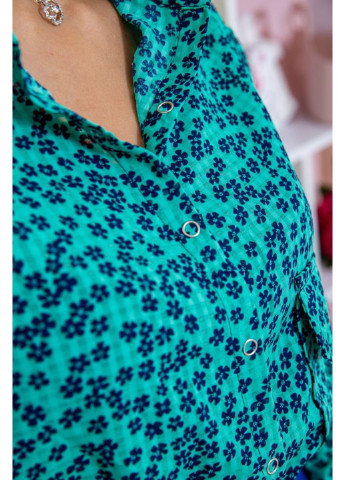 Зеленая демисезонная блуза 167r065-1 Ager