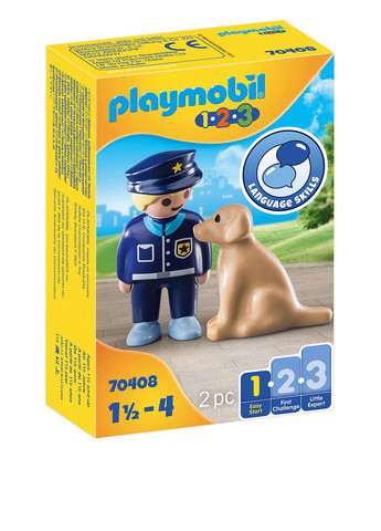Игровой набор Полицейский с собакой Playmobil (292304027)
