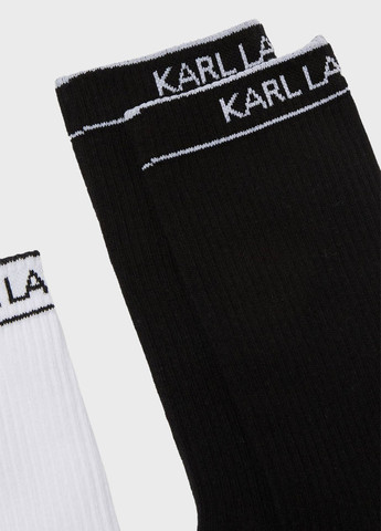 Комбинированные носки (3 пары) Karl Lagerfeld логотипы (347295633)