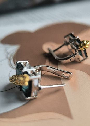 Серьги Silver Flame (369649085)