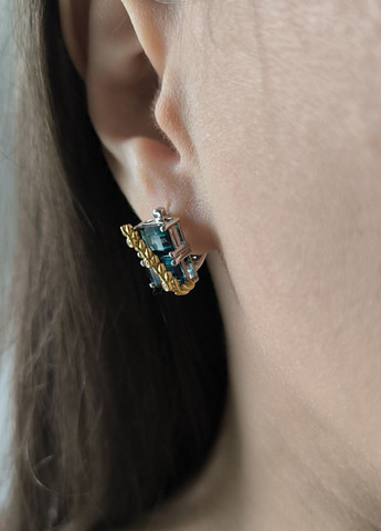 Серьги Silver Flame (369649085)