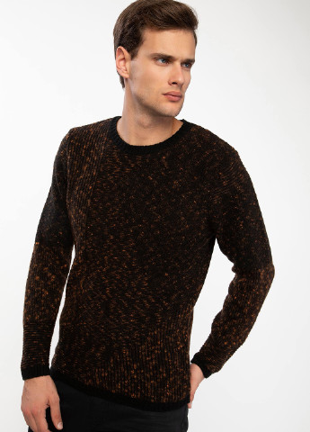 Коричневый демисезонный свитер джемпер DeFacto
