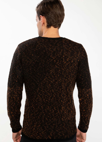 Коричневый демисезонный свитер джемпер DeFacto