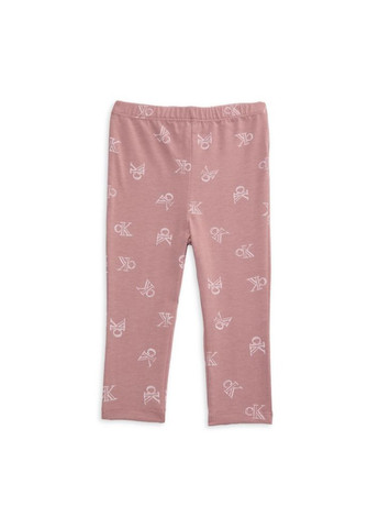 Розовый летний костюм (футболка, брюки) Calvin Klein