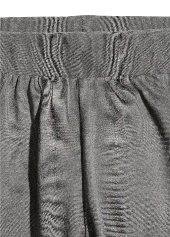 Серые кэжуал демисезонные брюки джоггеры H&M