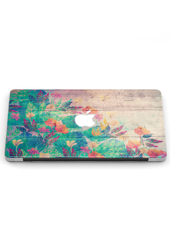 Чехол пластиковый для Apple MacBook Pro Retina 13 A1502 / А1425 Лес и цветы (Wood & Flowers) (6352-1907) MobiPrint (218506218)