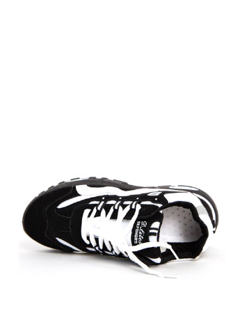 Черно-белые демисезонные кроссовки Ager