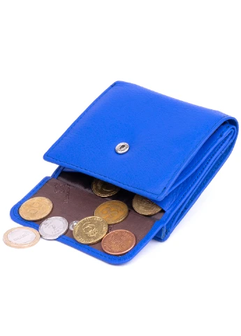 Жіночий шкіряний гаманець 10х10,5 см st leather (252129257)
