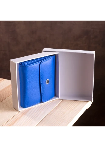 Жіночий шкіряний гаманець 10х10,5 см st leather (252129257)