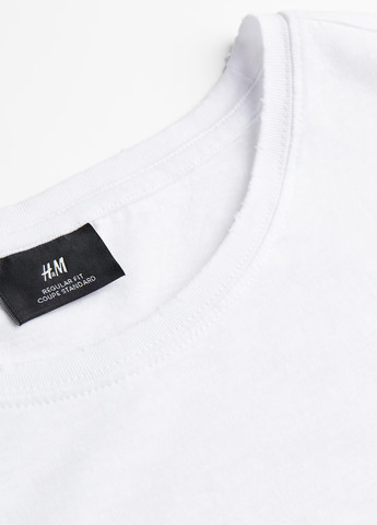 Белая футболка H&M