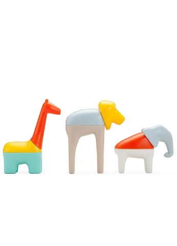 Розвиваюча іграшка конструктор - пазл Сафарі (10446) Kid O (254053131)