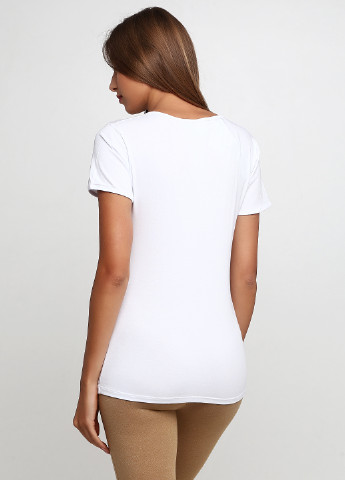 Белая всесезон футболка с коротким рукавом Pierre Cardin