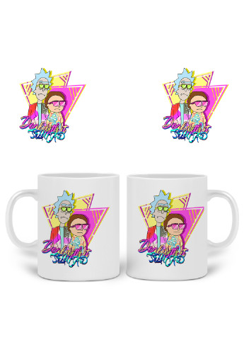 Кружка Рік і Морті (Rick and Morty) 330 мл горнятко керамічне (20259-1228) MobiPrint (219777604)