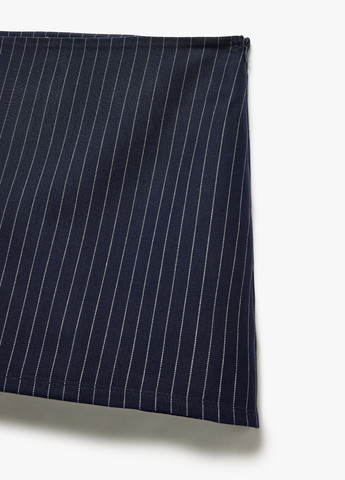 Темно-синяя кэжуал в полоску юбка KOTON